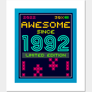 Awesome since 1992 limited edition Posters and Art